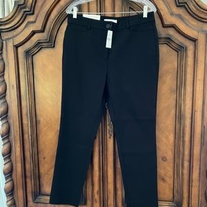 NWT! Black Sutton Skinny Pants - Size 10